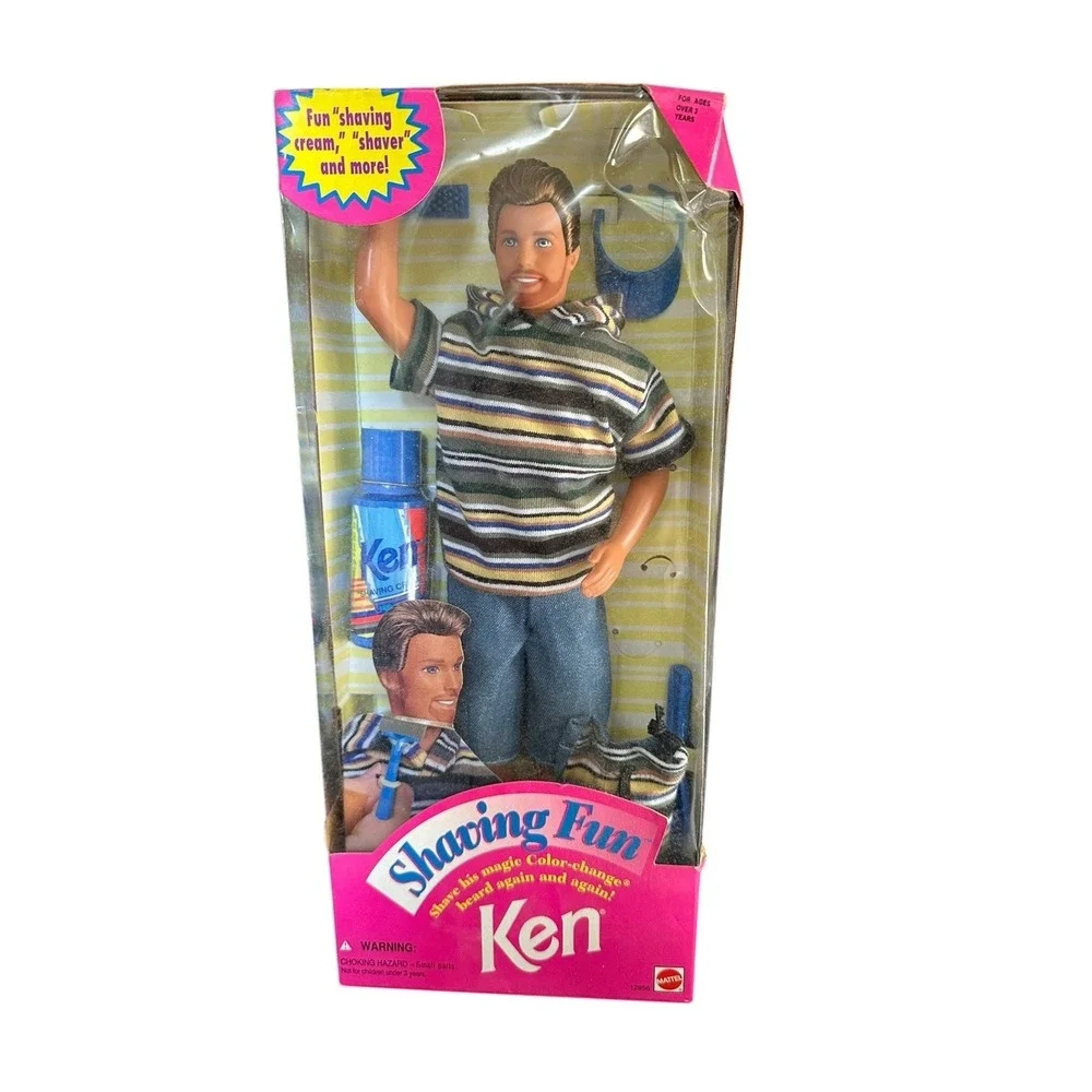 Ken Barbie Shaving Fun Ken Doll 1994 Mattel #12956
